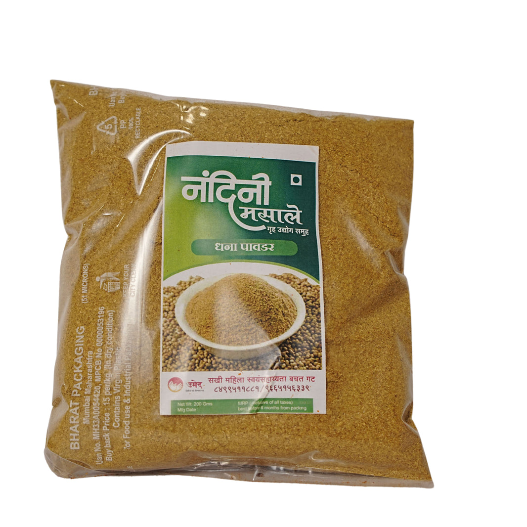 NANDINI MASALE, Dhana Powder, Sakhi SHG, Natural Ingredients, No Artificial Essence, Pack of 200 gm