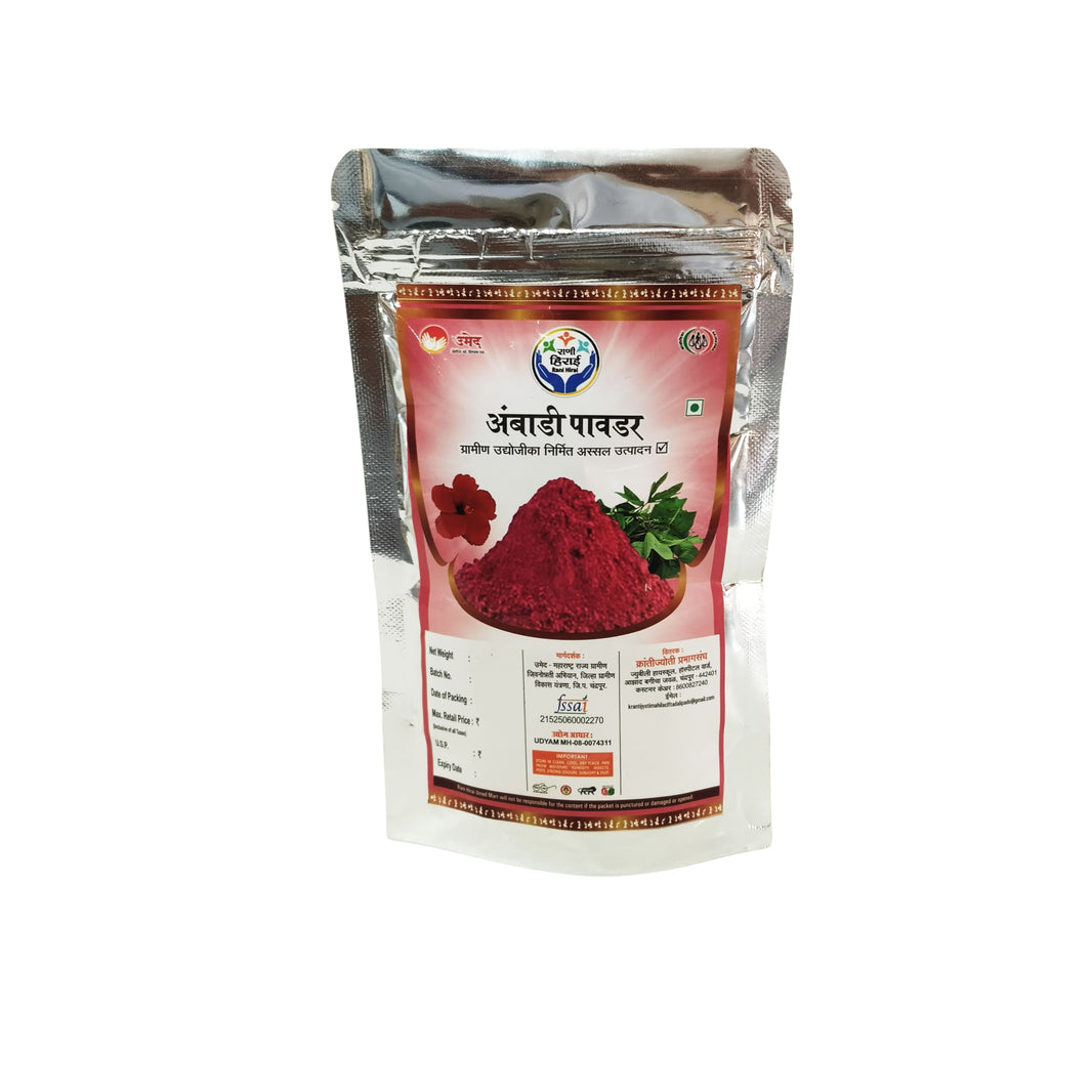 RANI HIRAI Roselle Powder Ambadi Powder Pack Of 100gm Traditional Fine Ground Powder Regional Recipe Ingredient Authentic Quality