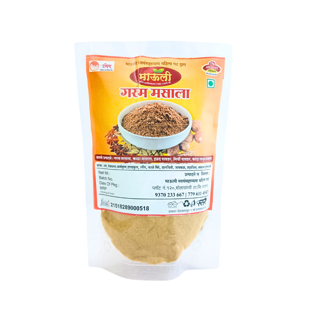 MAULI, Garam Masala, Mauli SHG, No Added Colours & No Preservatives, 100 gm