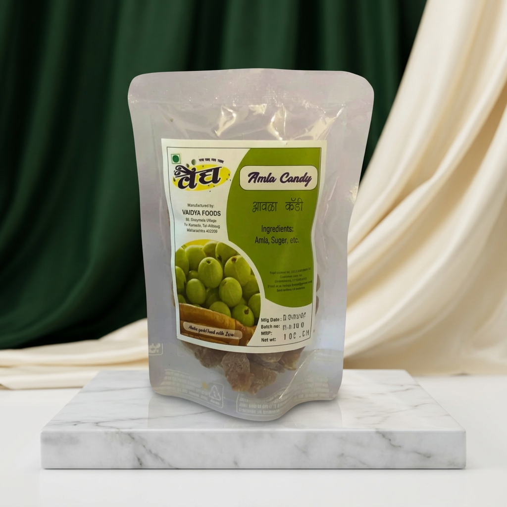 VAIDYA Amla Candy, 100 g | No Artificial Flavour