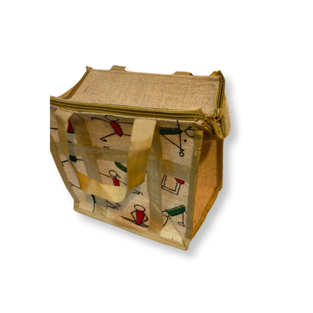 SWADES, Tiffin Bag,A, Local Craftsmanship, Pack Of 1 no, 10*10