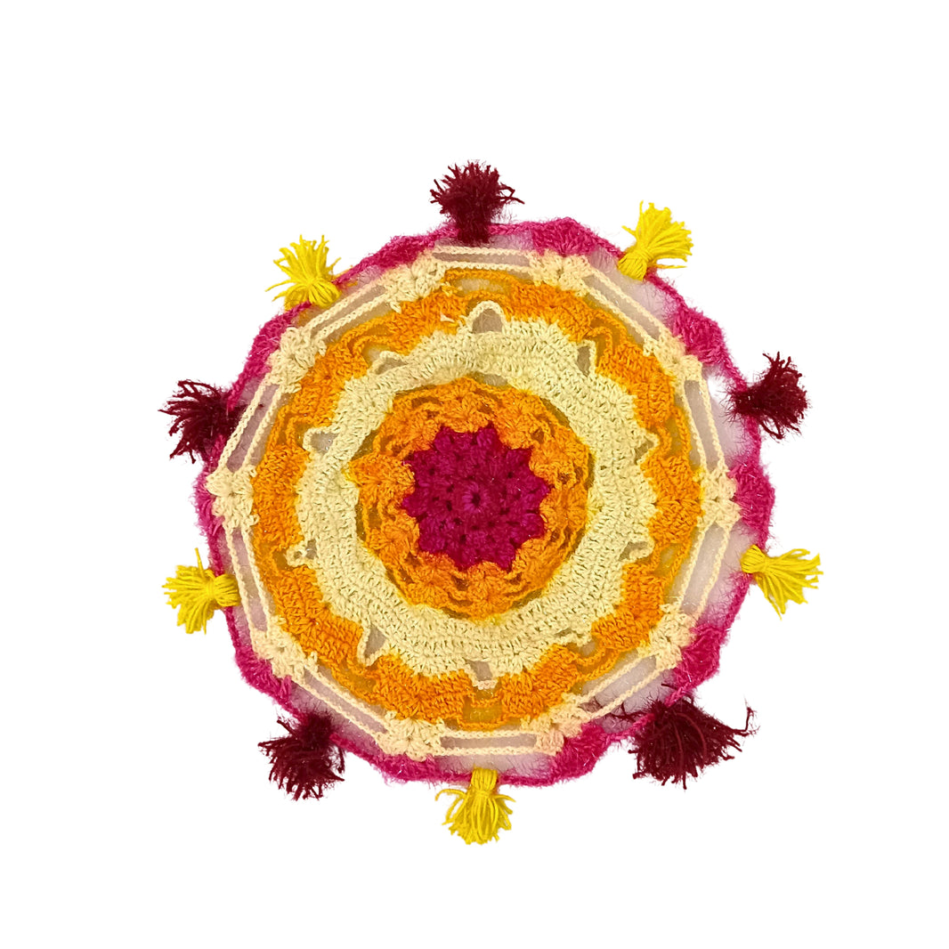 DNYANESHWAR MAULI Woolen Plate Cover-180gm, Made By Dnyaneshwar Mauli SHG, Pack Of 1 Piece