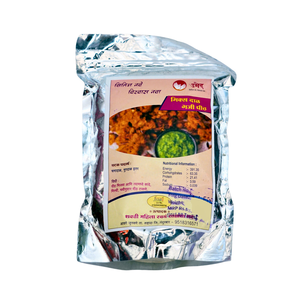SHAKTI Mix Pakodi Pack of 250 gm Ready to Cook Crispy Pakodi Snack Mix Made with Selected Flours and Spices