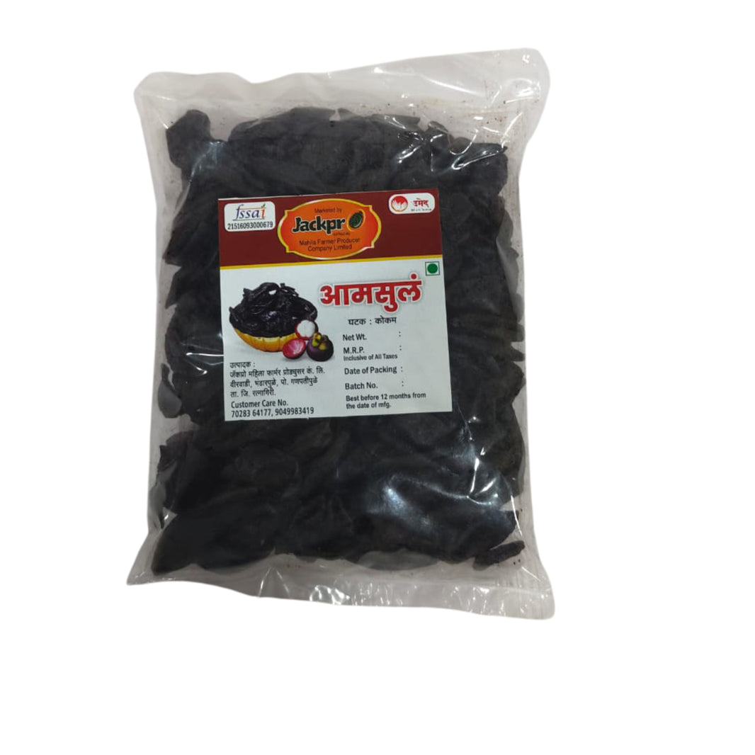 JACPRO Kokum Dried Garcinia Indica Traditional Souring Fruit Cooling Refreshing Ingredient for Curries Drinks and Home Remedies Pack of 200 gm