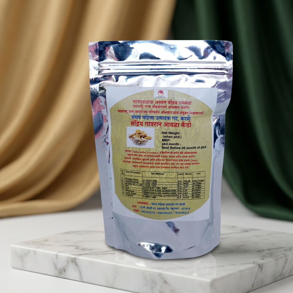 SANGARSH Natural Avala Candy Pack of 250 gm Sweet Tangy Healthy Snack Rich in Natural Vitamin C