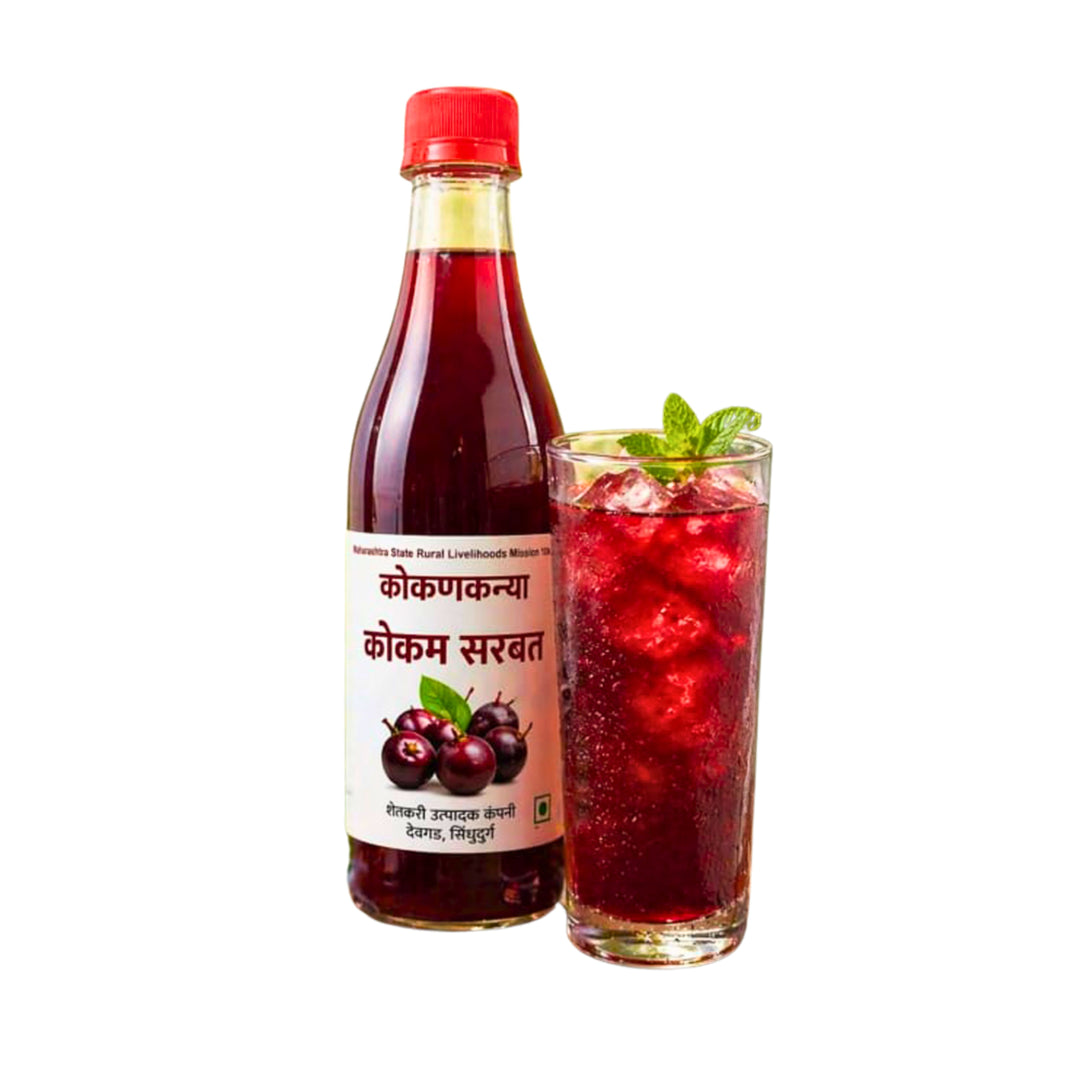 KOKANKANYA Kokam Aagal Pack Of 500ml Traditional Kokum Concentrate Tangy Coastal Beverage Base
