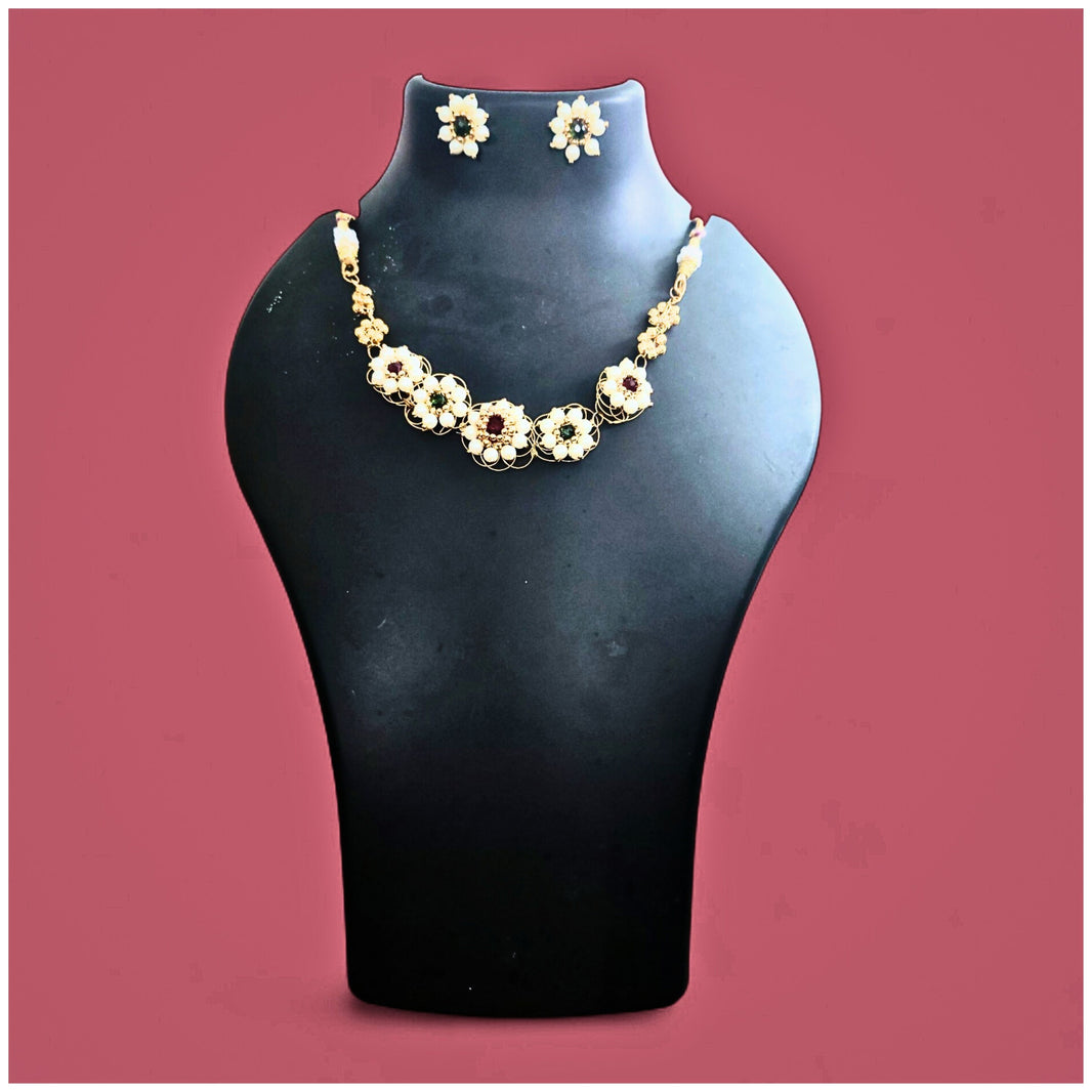 SWAMI – Moti Necklace | Premium Quality, Handmade with Care, Authentic, Durable | Pack of 1 Set