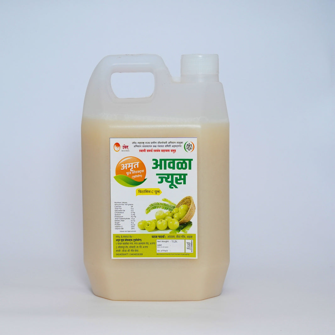 Swami Samrth Aawala Juice – Natural Amla Juice for Health, Natural Ingredients, No Artificial Essence, Pack of 1000 ml