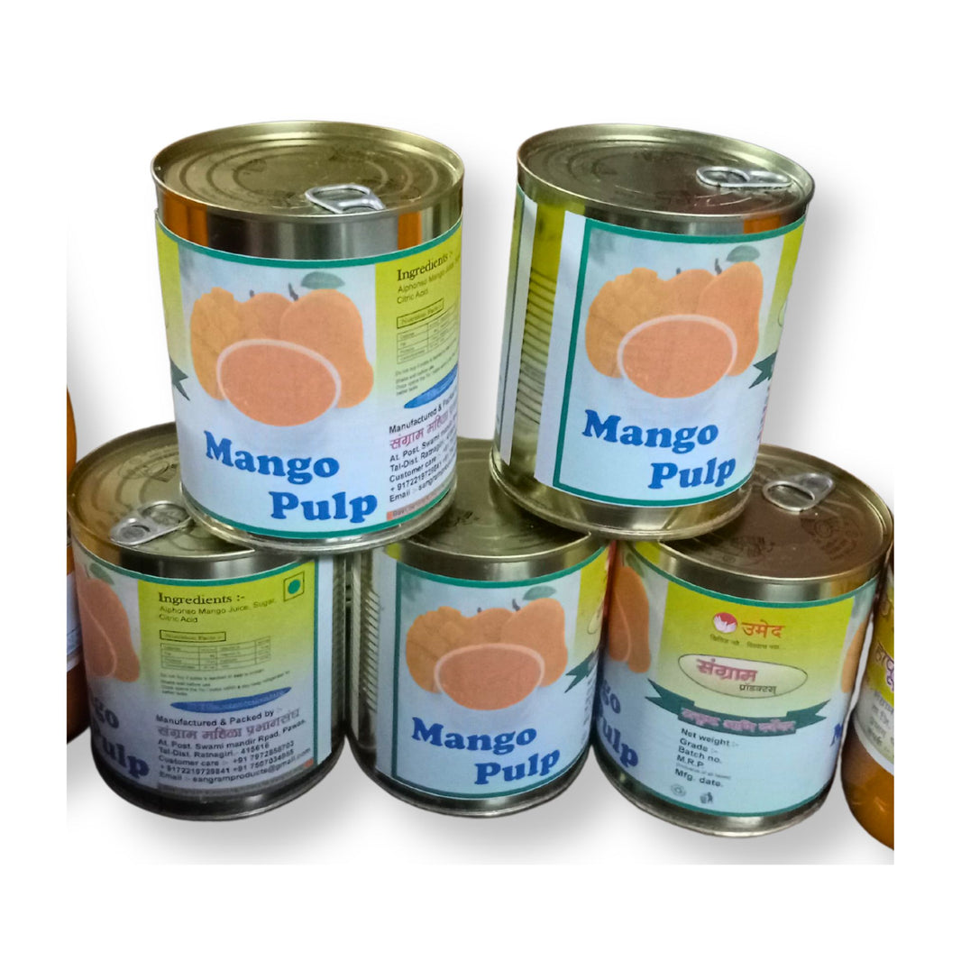Premium grade Mango Pulp made from desi mango, Kokansaj