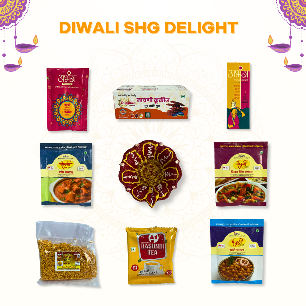 UmedMart Diwali SHG Delight Pack – Savour, Sip, and Celebrate! Natural, Handcrafted by Women SHGs across Maharashtra