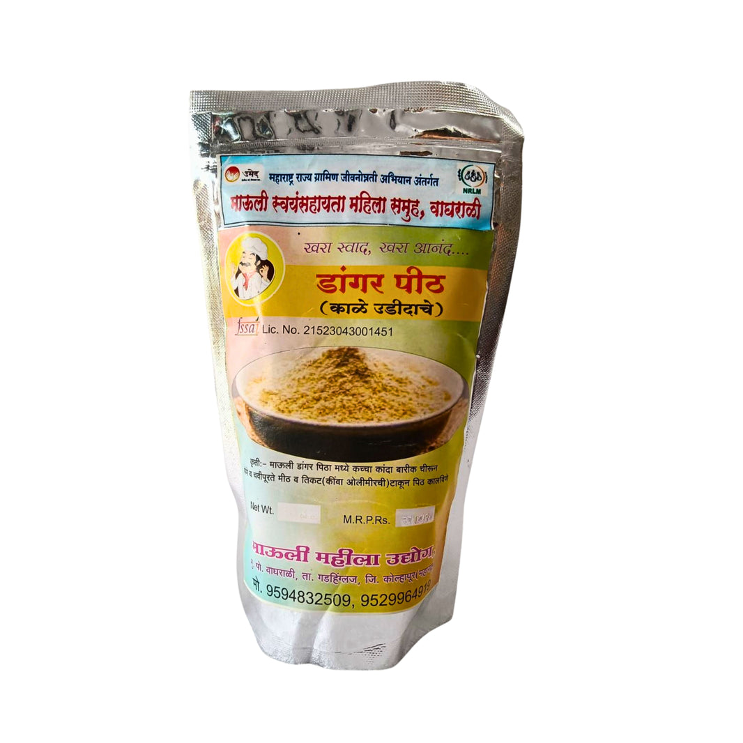MAULI Dangar Flour, Made by Natural Ingredients Black Urad, Mauli SHG No Artificial Flavour, Pack Of 250 GM