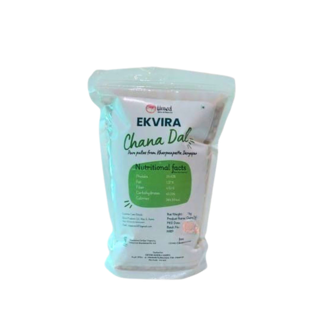 EKVIRA, Chana Dal, Ekvira SHG, Natural, Healthy, Best Quality, Pack of 1000 gms