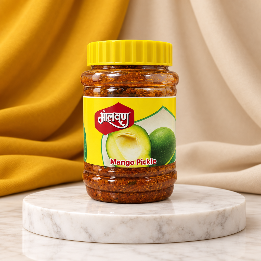GODAWARI Mango Pickle, Godawari SHG, Natural Ingredients, No Artificial Colour, Pack of 300 gm