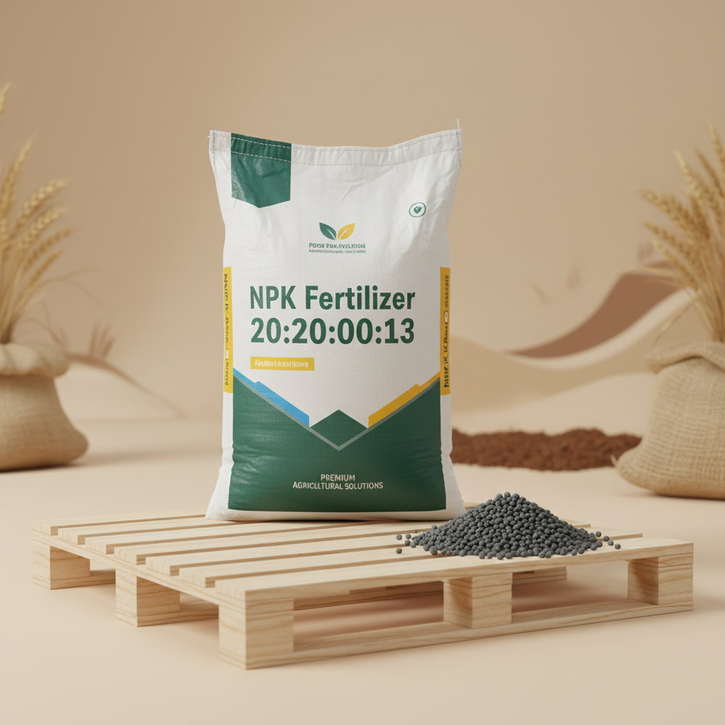 Fertiliser 20:20:00:13 B2B Bulk Supply Balanced NPK Fertilizer with Sulphur for Agriculture Farming Horticulture Crop Nutrition 100 Bags