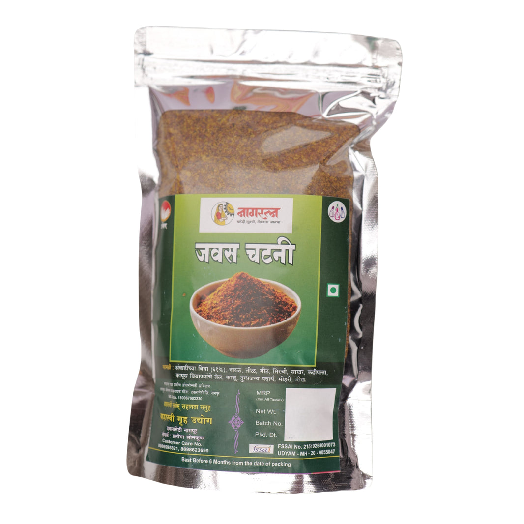 JAVAS CHATNI, Natural Produced And Making By SHG Women, YASHSWI SHG, Pack Of 250gm