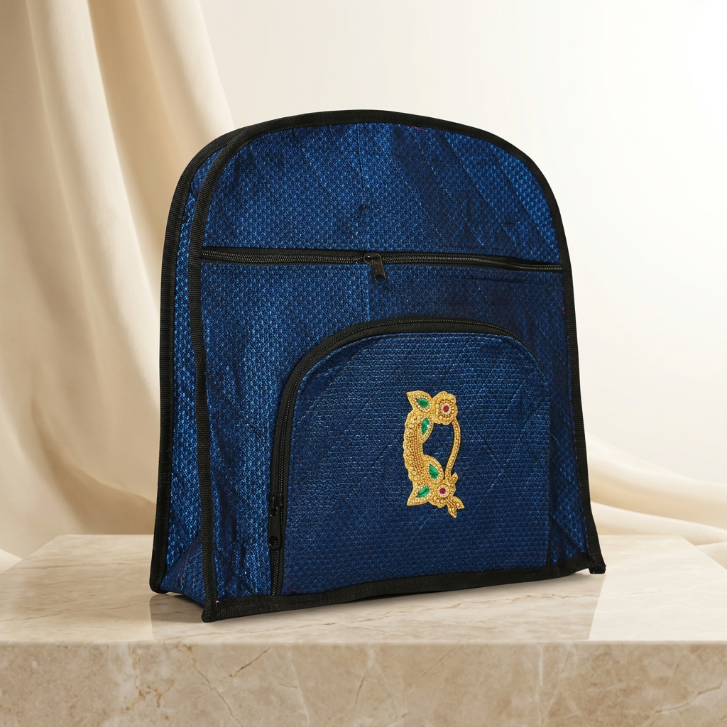KALPANA BAGS Handmade Kanha Ji Little Backpack Pack of 1 Nos Devotional Travel Carry Bag for Laddu Gopal Secure Lightweight Design