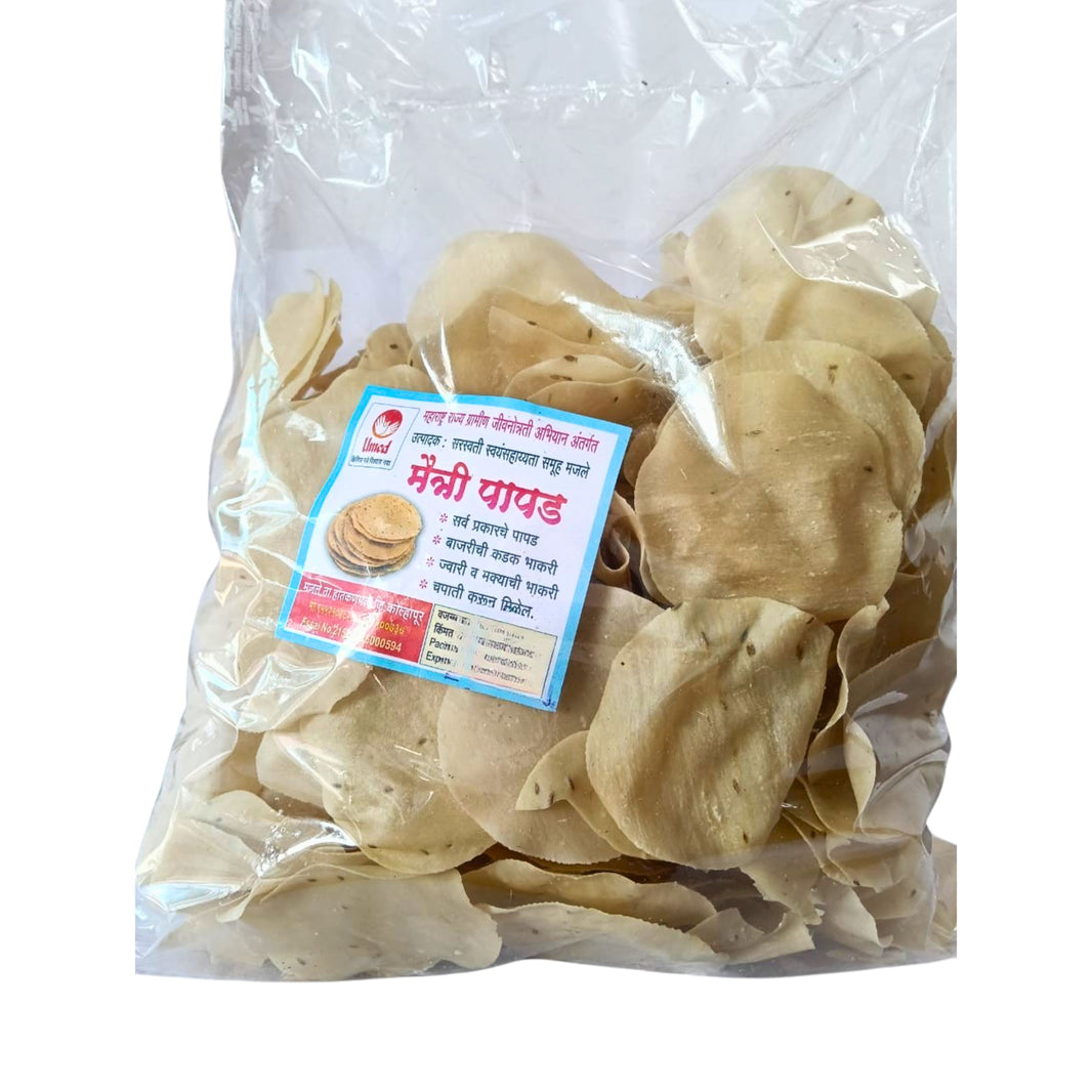 MAITRI Rice Shabu Papad, Made By Saraswati SHG, Natural Ingredients, No Artificial Chemical, Pack of 1000 gms
