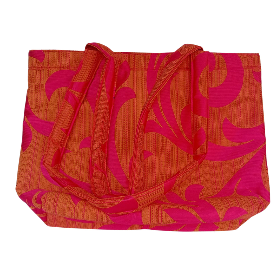 MANGALMURTI Purse, Medium Sized, Pink Colour, Handmade by Swamini SHG, Eco-friendly and Washable, Pack Of 1 no