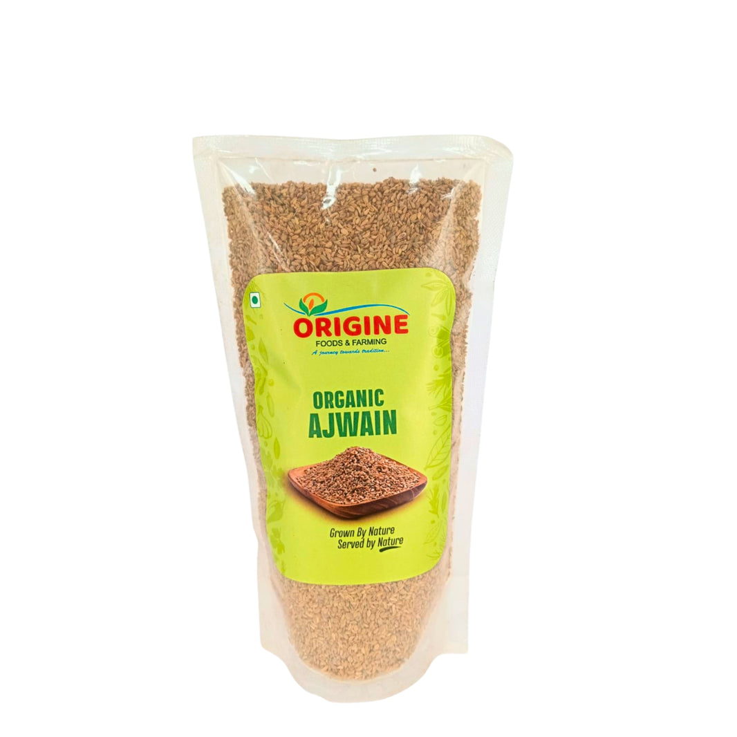 ORIGINE FOODS & FARMING Ajwain, Savitribai SHG, Natural, Healthy, Best Quality, Pack of 200 gms