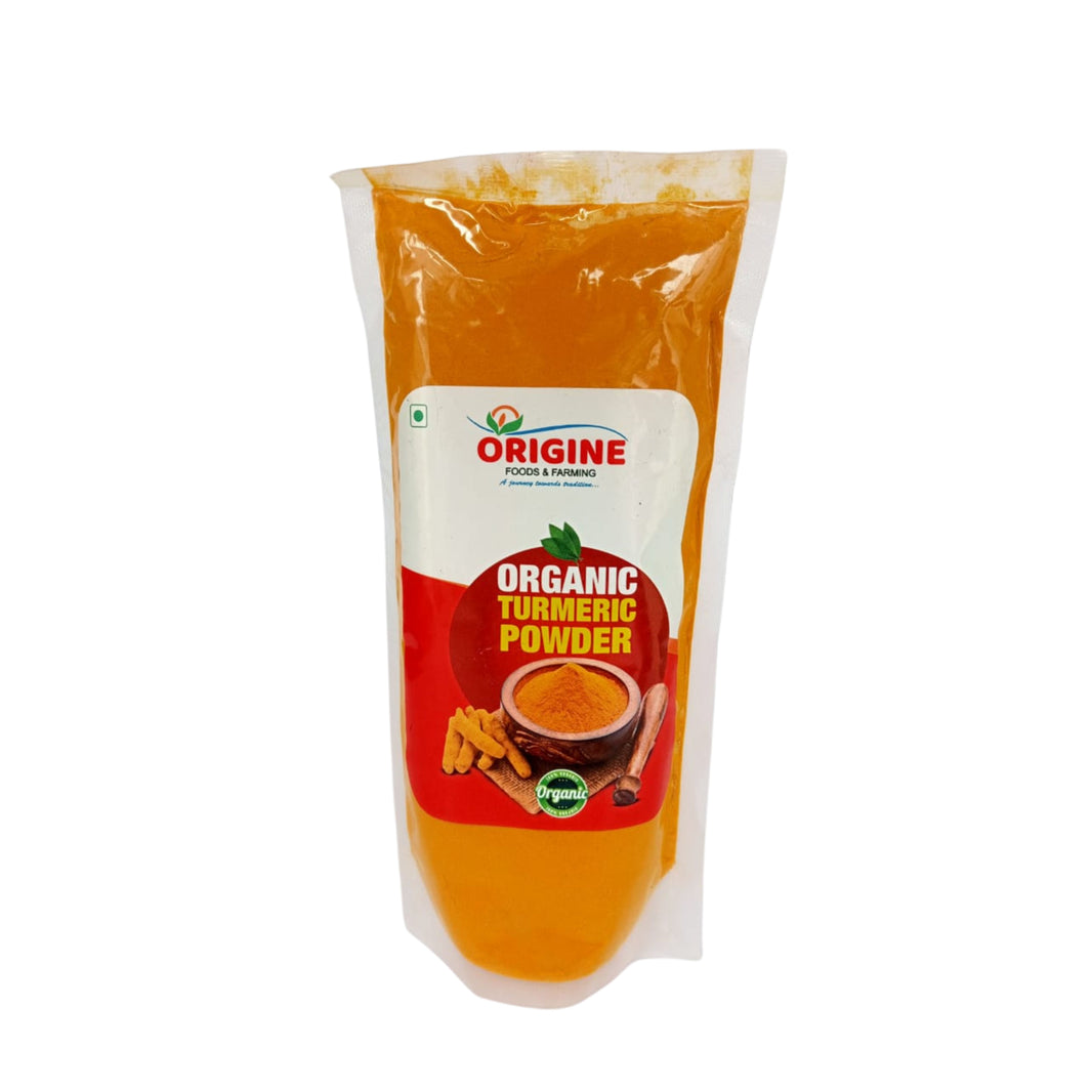 ORIGINE FOODS & FARMING Turmeric Powder, Savitribai SHG, Natural, Healthy, Best Quality, Pack of 200 gms