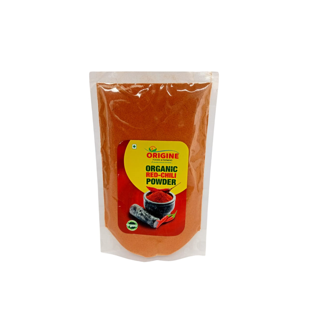 ORIGINE FOODS & FARMING Red Chilli Powder, Savitribai SHG, Natural, Healthy, Best Quality, Pack of 200 gms