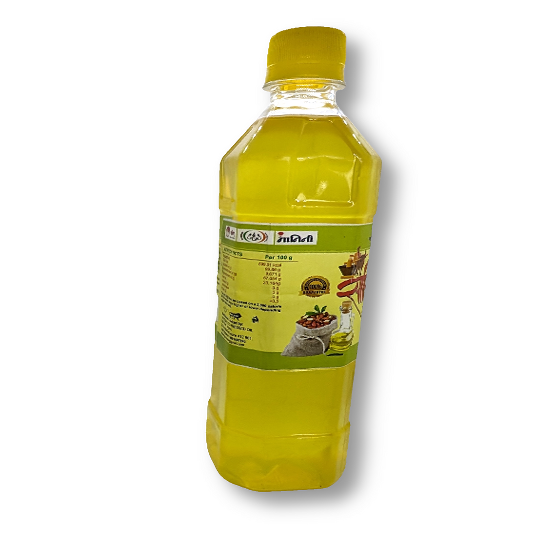 SAVITRIMAI Shengdana Oil , Cold-pressed, Made By Natural Ingredients, Healthy, Pack of 500 ml