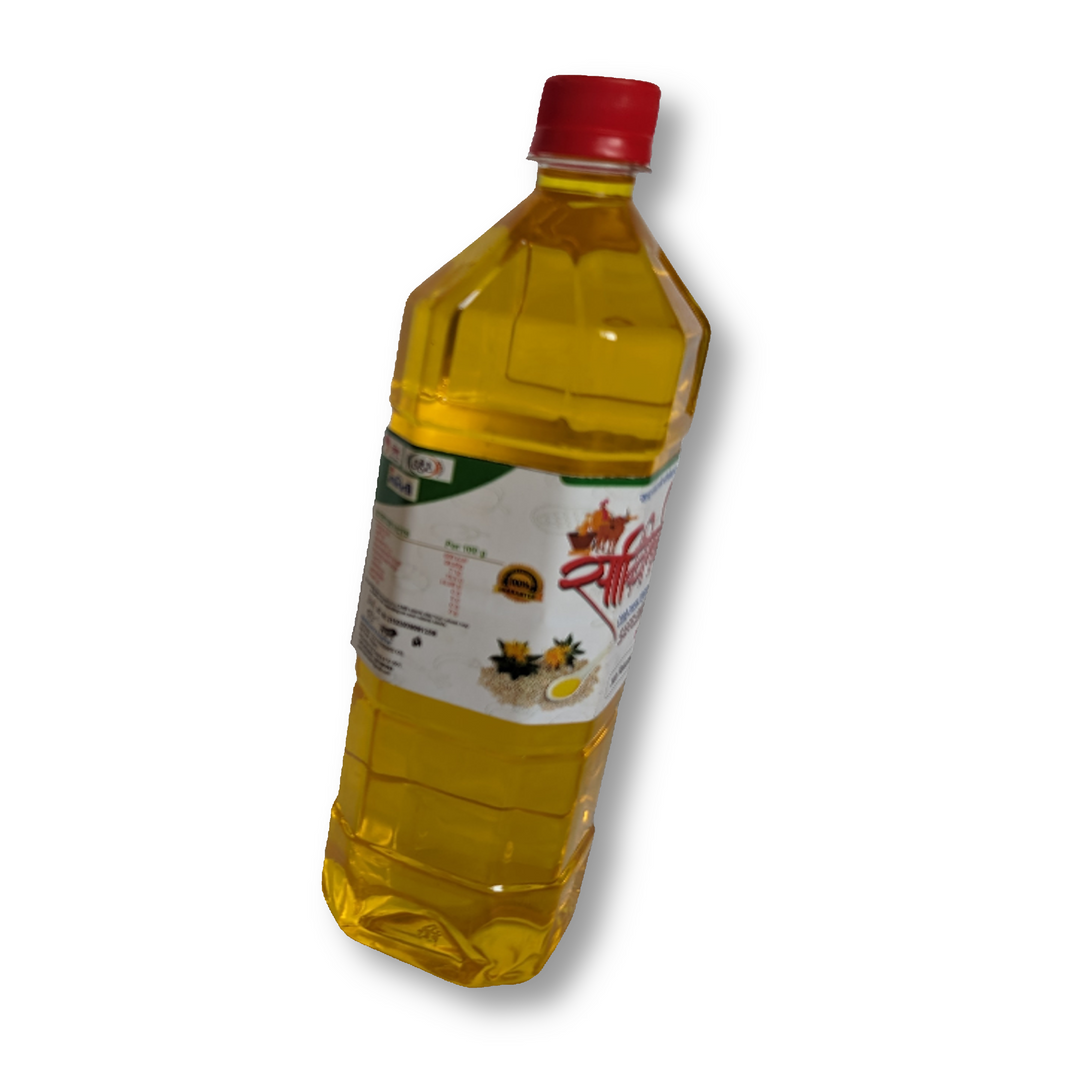 SAVITRIMAI Sunflower Oil , Cold-pressed, Made By Natural Ingredients, Healthy, Pack of 1000 ml