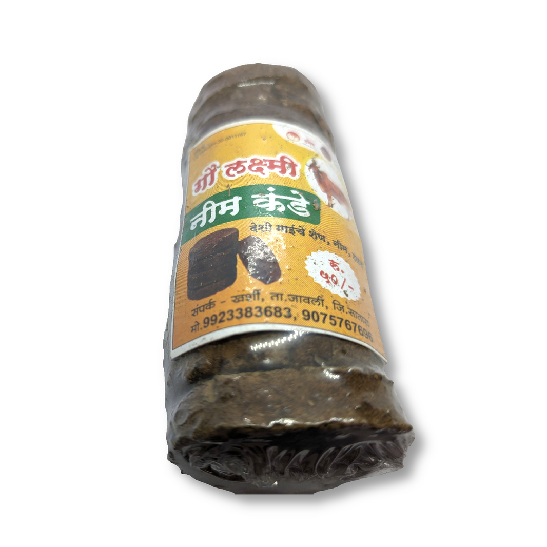 GAULAKSHMI Neem Limba Kande Made By Cow Dung,No Artificial Essence,70 gm pack of 10 pieces