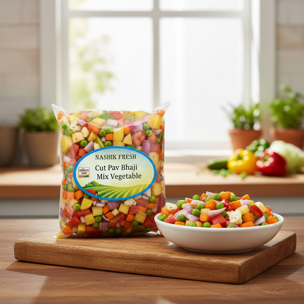 FRESH Cut Pav Bhaji Mix Vegetable Pack Of 200gm Fresh Ready To Cook Street Style Mix Premium Quality