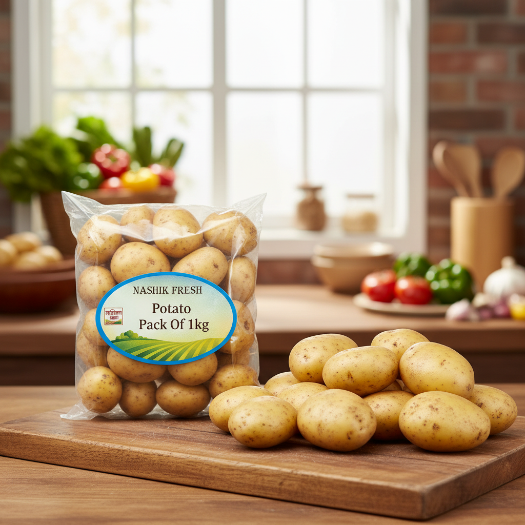 FRESH Potato Pack Of 1kg Fresh Natural Vegetable Premium Quality Daily Cooking Farm Fresh