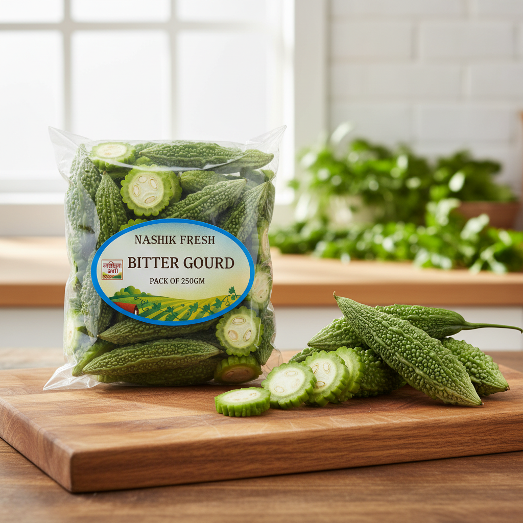 FRESH Bitter Gourd Pack Of 250gm Fresh Natural Karela Tender Premium Quality Healthy Daily Cooking