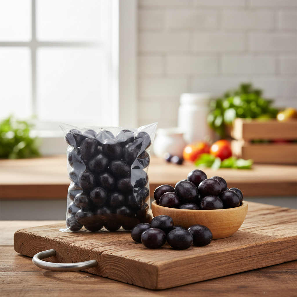FRESH Jamun Naval Pack Of 500gm Fresh Natural Purple Fruit Sweet Tart Premium Quality