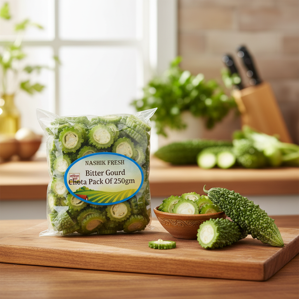 FRESH Bitter Gourd Chota Pack Of 250gm Fresh Small Karela Tender Premium Quality Healthy Daily Cooking