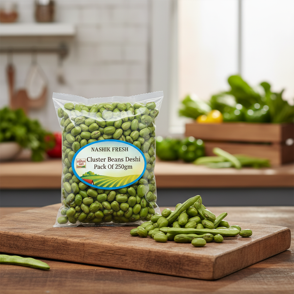 FRESH Cluster Beans Deshi Pack Of 250gm Fresh Natural Vegetable Tender Premium Quality Daily Cooking