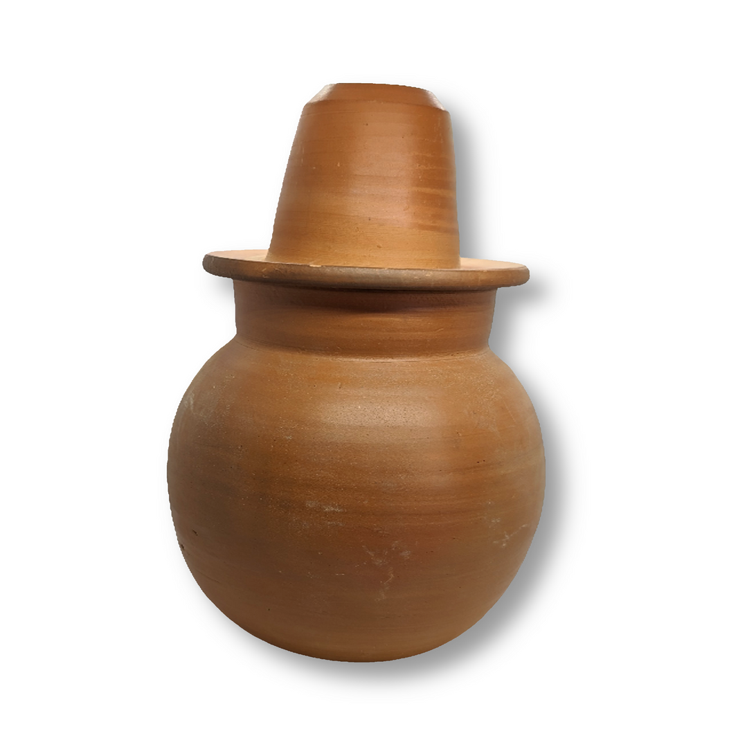 SANKET Teracotta, Water Jar, Made By Natural Soil, Local Craftsmanship, Pack Of 1000 ML