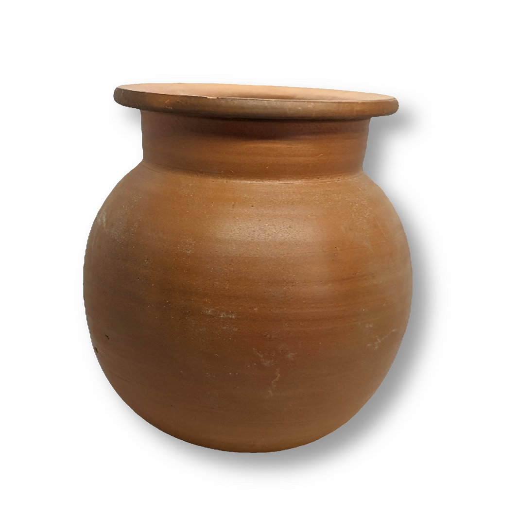 SANKET Teracotta, Water Jar, Made By Natural Soil, Local Craftsmanship,Pack Of 1500 ML