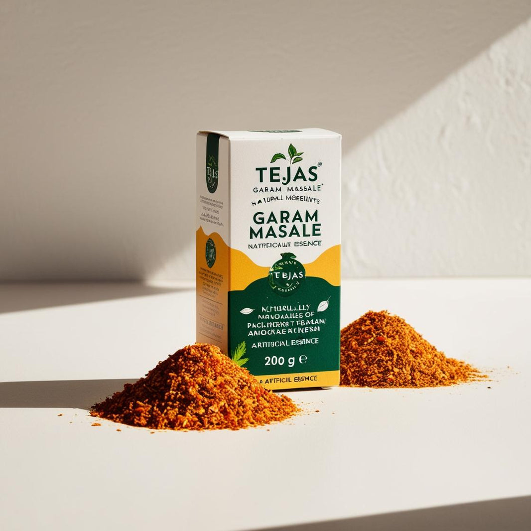 TEJAS MASALE Garam Masale, Natural Ingredients, No Artificial Essence, Pack of 200 gm