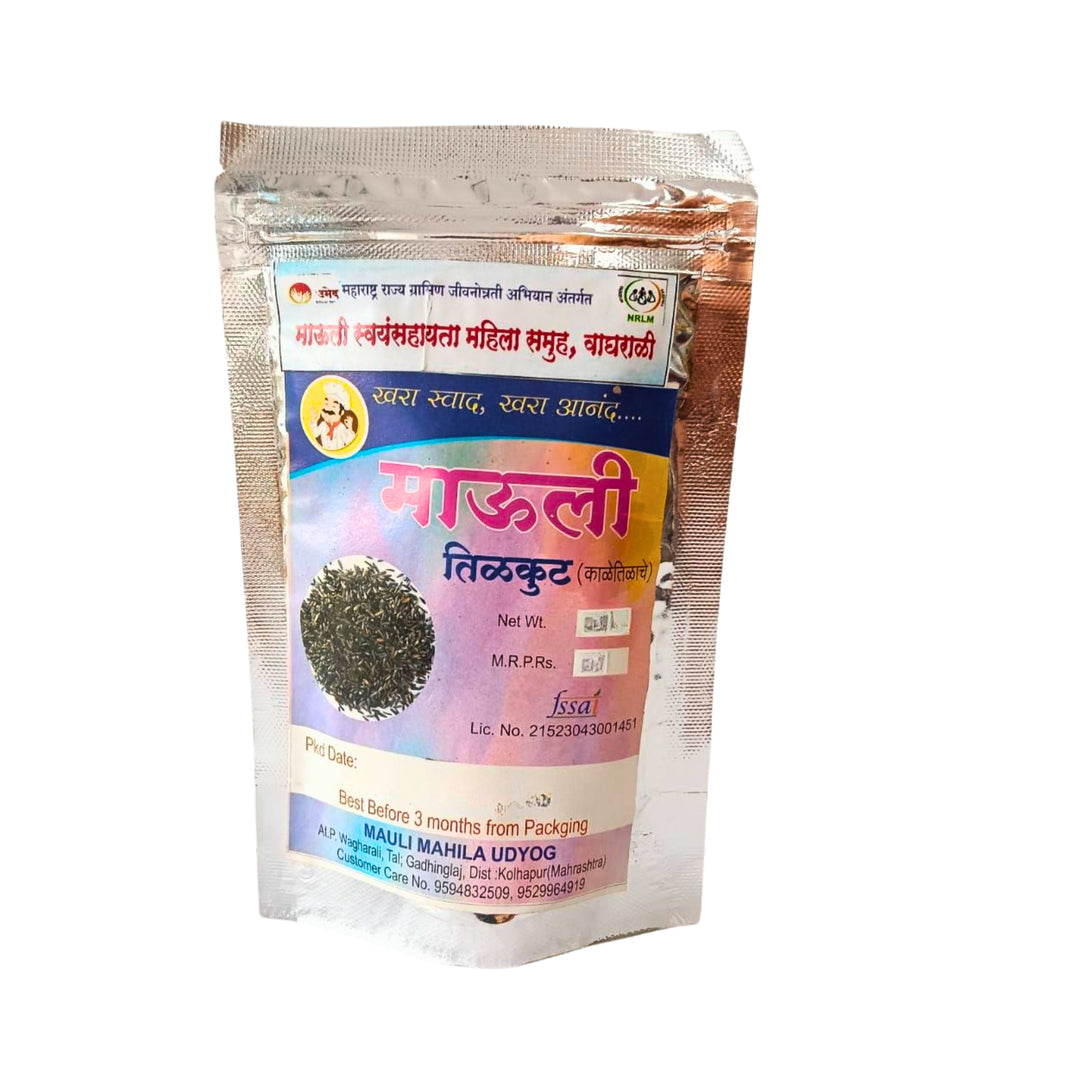 MAULI Tilkut Chutney, Made by Natural Ingredients, Mauli SHG No Artificial Flavour, Pack Of 100 GM