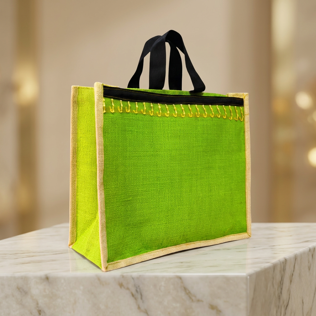 Ashwini Jute Bags and Ladies Purse, Jute Hand Bag, Handmade, Pack Of 1 Piece