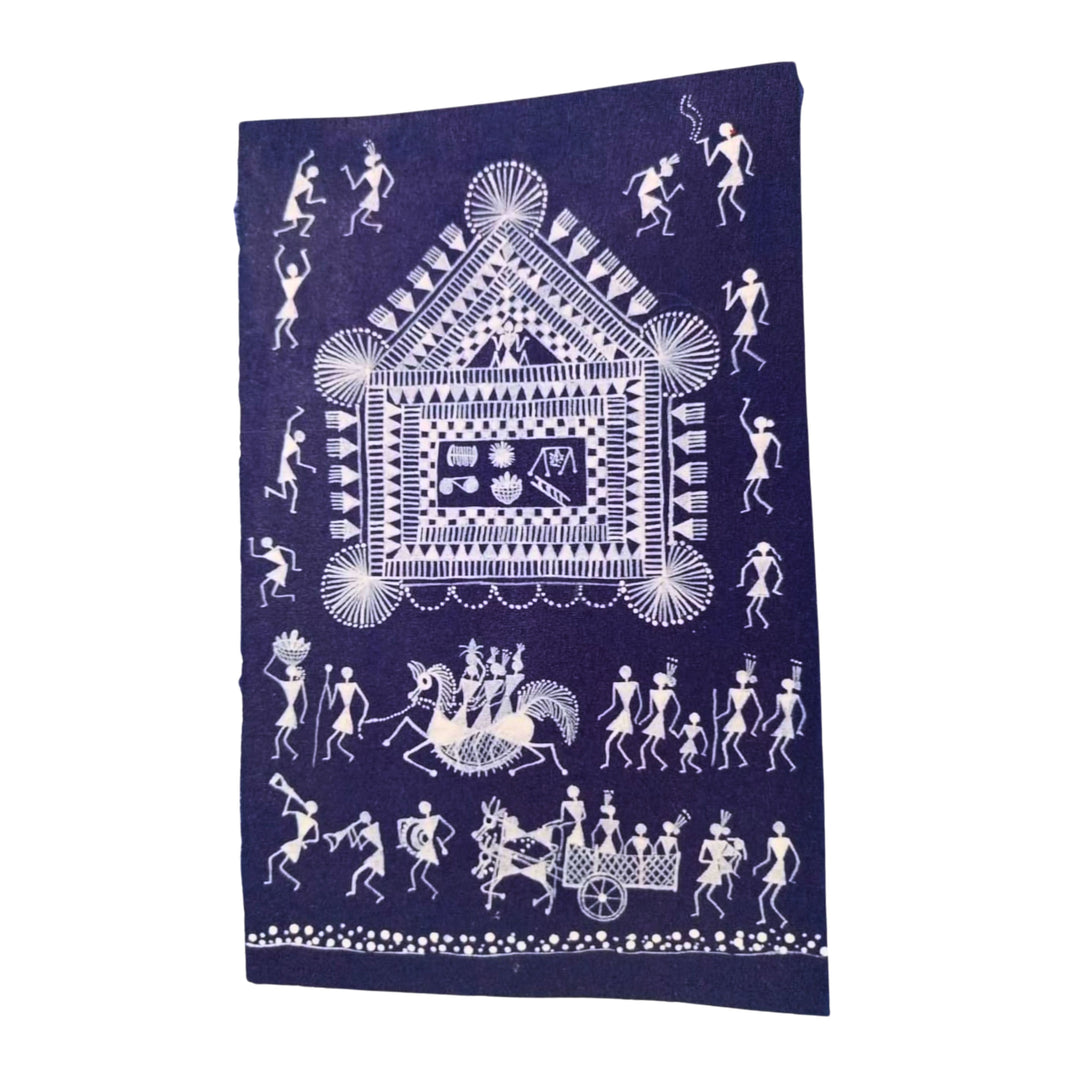 Bharari CMRC, Warli Painting, Handcrafted Wall Art, Pack of 1 Piece