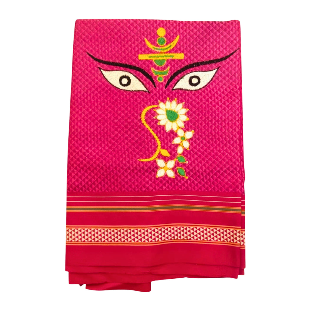 Bharari CMRC, Khan Embroidered Blouse Piece, Handcrafted Traditional, Pack of 1,