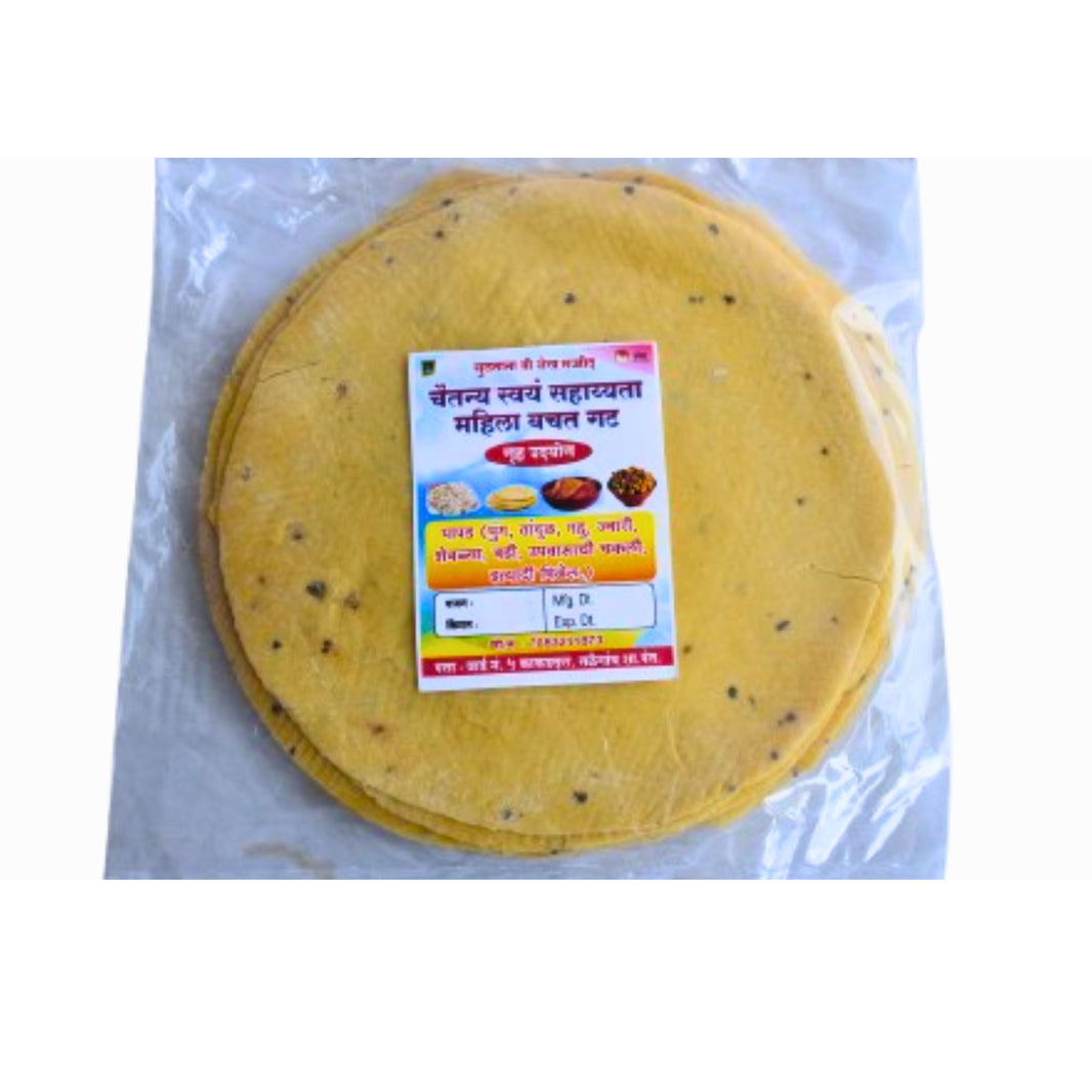 UDID PAPAD Handmade By SHG Women, CHAITANYA SHG, Pack Of 500gm