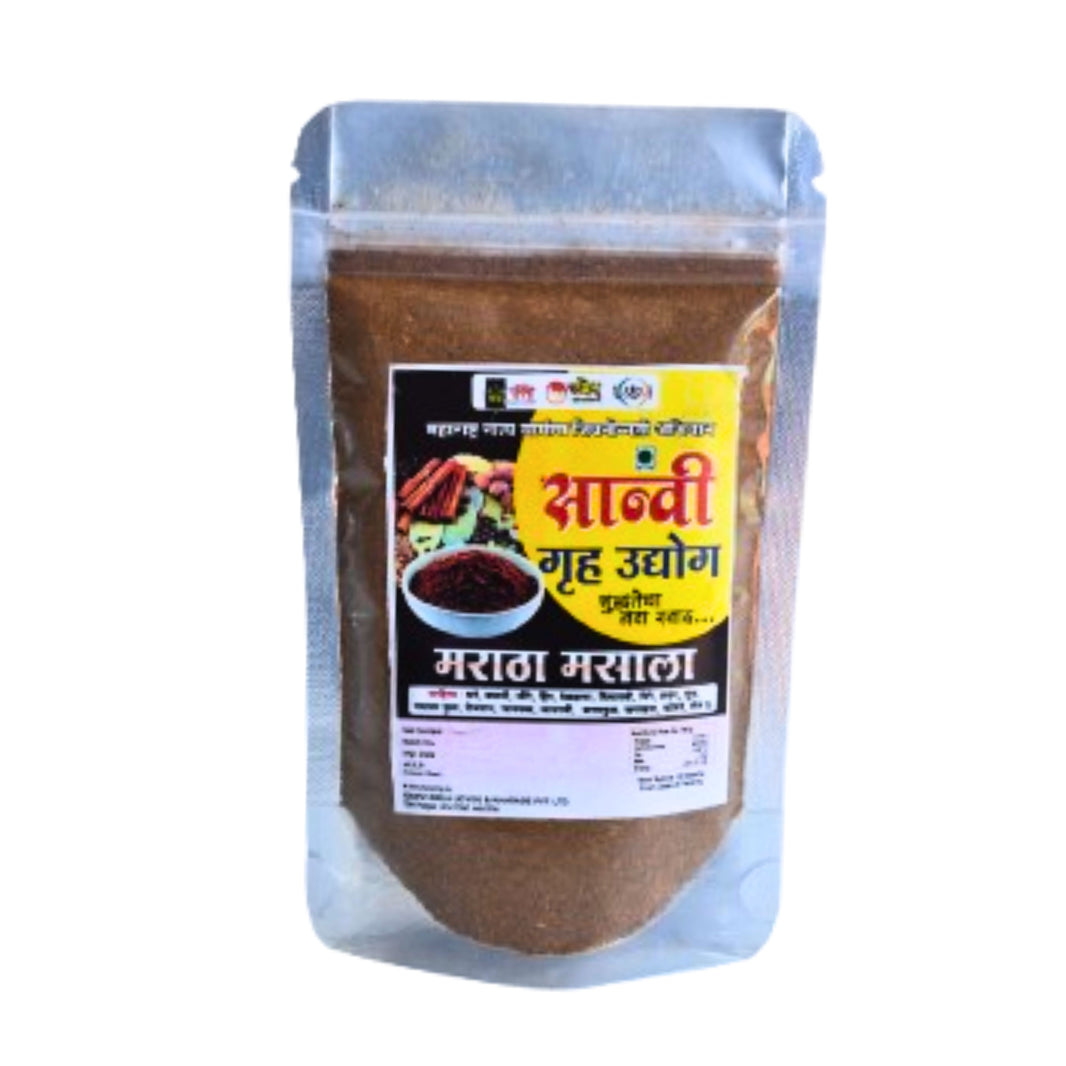 MARATHA MASALA, Natural Handmade By SHG Women, CHH. SHIVAJI RAJE SHG, Pack Of 100gm