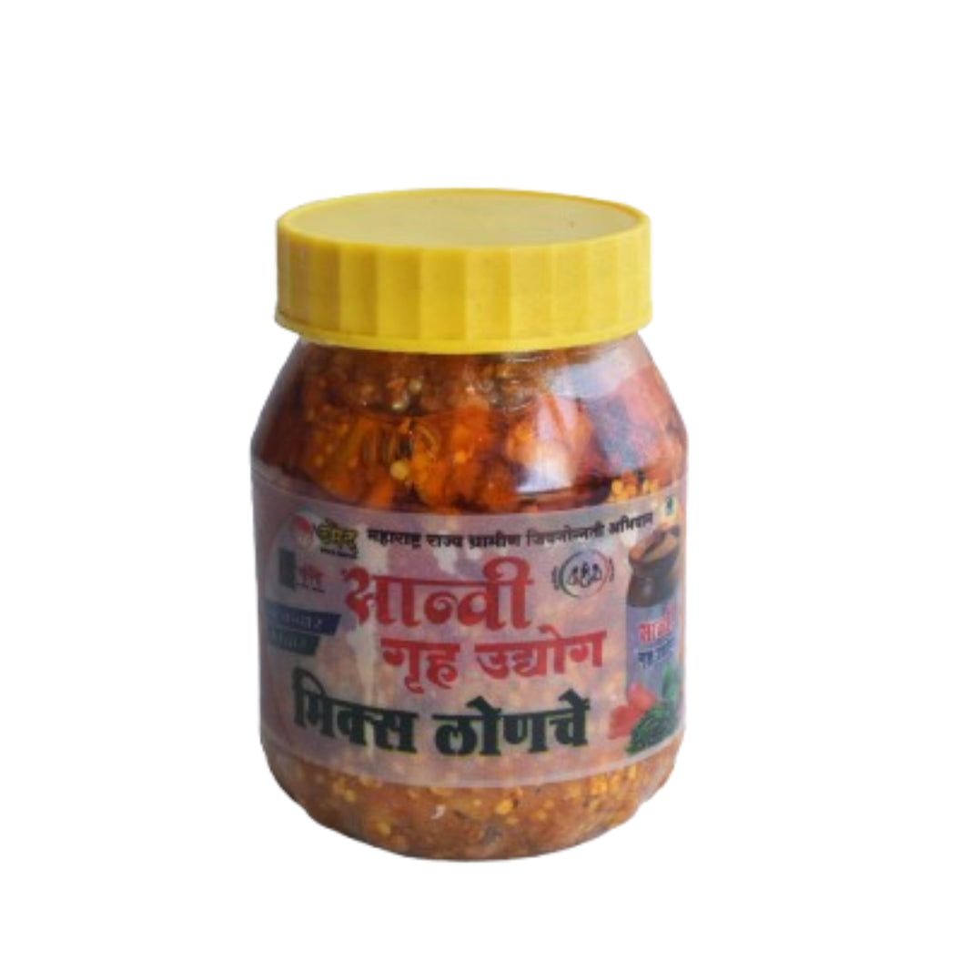 MIX PICKLE, Natural Handmade By SHG Women, CHH. SHIVAJI RAJE SHG, Pack Of 250gm
