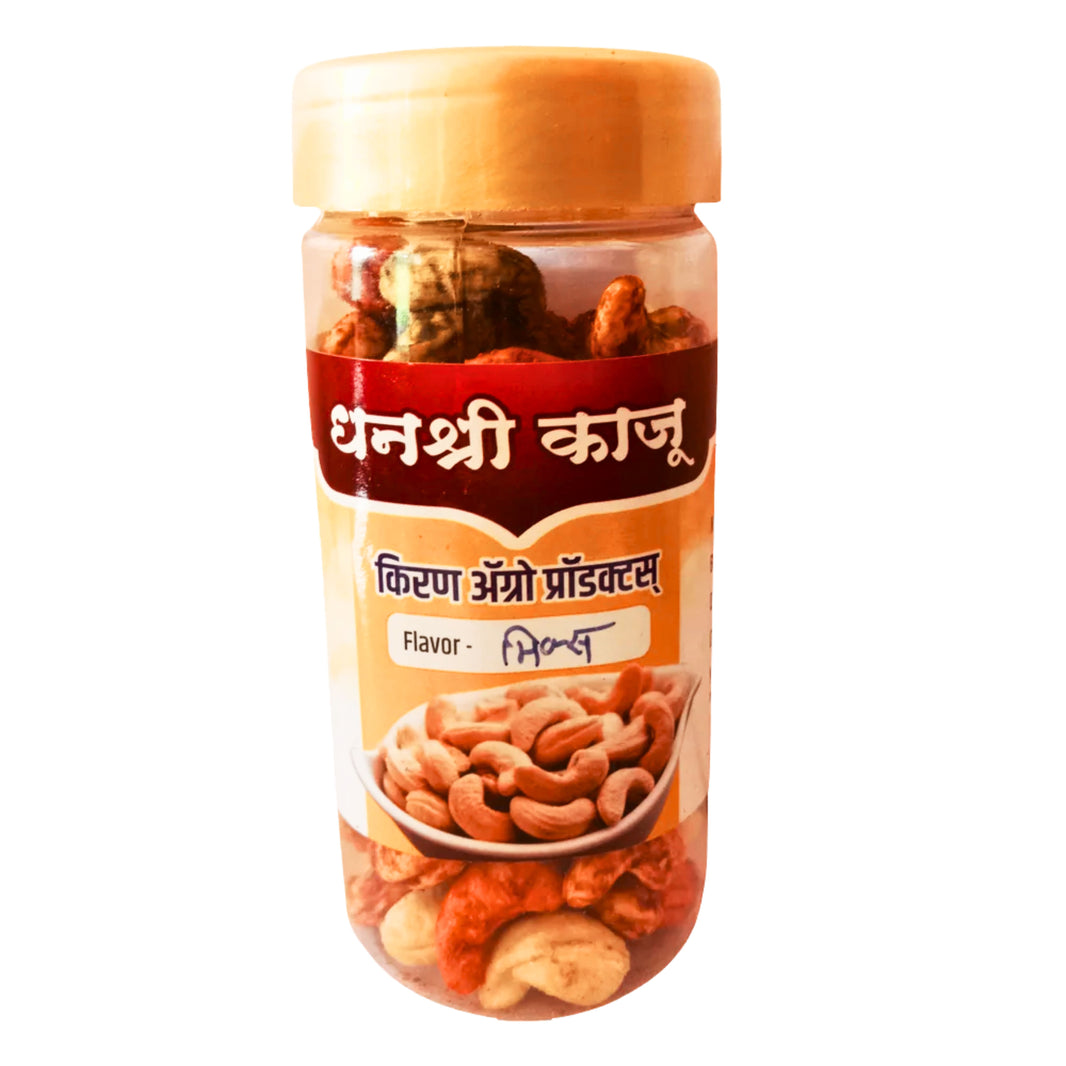 DHANASHREE CASHEW, Mix Flavoured Cashew, Healthy, Fiberous, Natural Flavour, Pack of 100gm