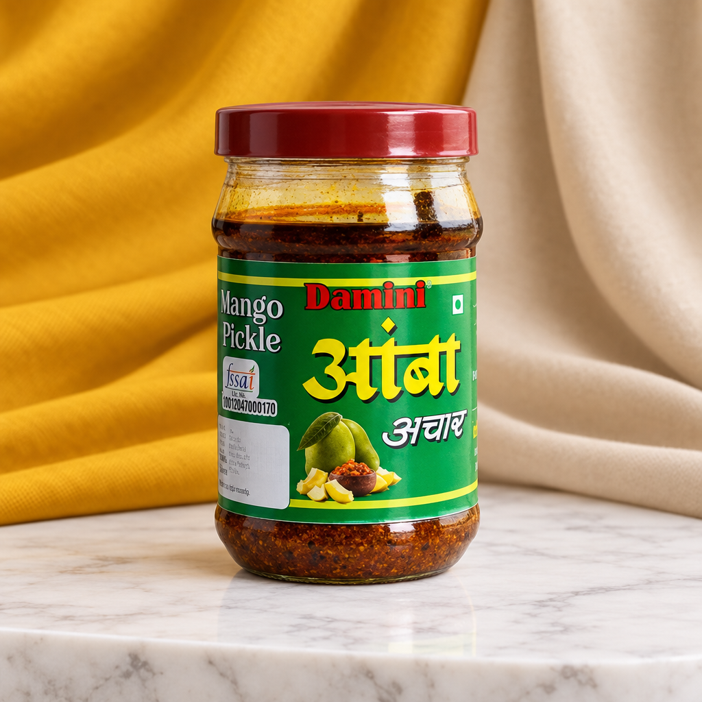 MANGO PICKLE, Natural Handmade By SHG Women, DAMINI SHG, Pack of 1000gm