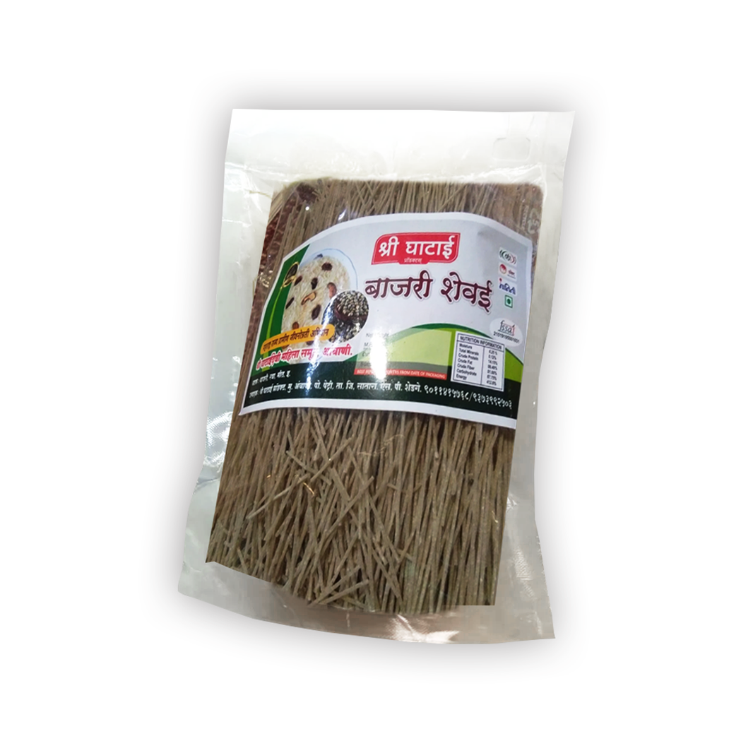 GHATAIDEVI SHG, Bajri Shevai, No Maida Made By Natural Ingredients, Pack of 200 gm