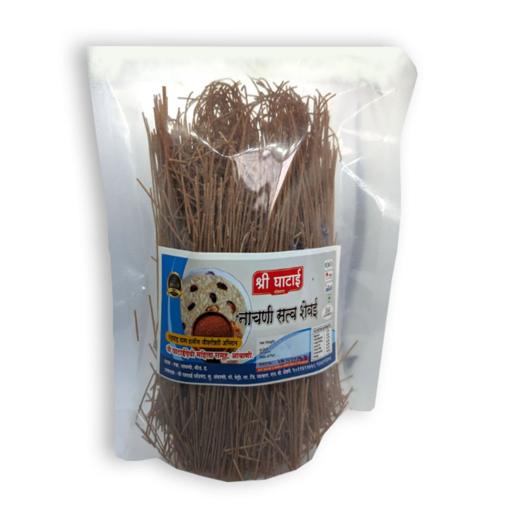 GHATAIDEVI SHG, Ragi Shevai, No Maida Made By Natural Ingredients, Pack of 200 gm