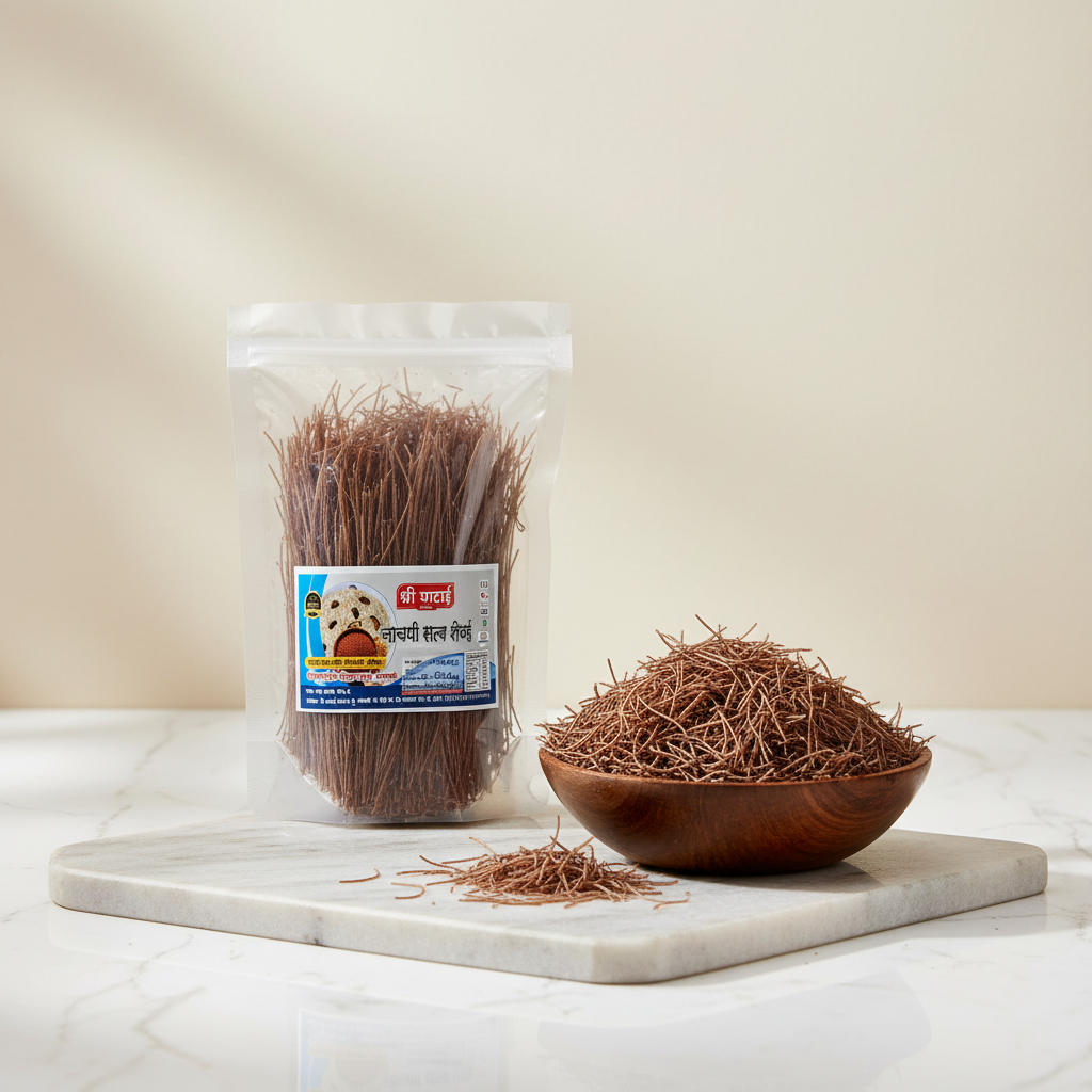 GHATAIDEVI SHG, Ragi Shevai, No Maida Made By Natural Ingredients, Pack of 500 gm