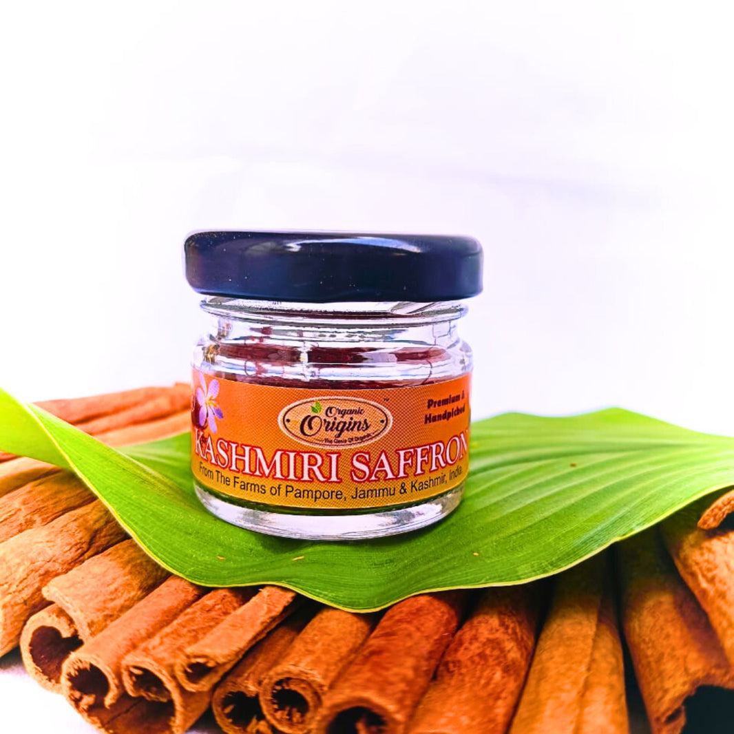 KOLHAPUR GREENS Pure Deshi Keshar, Saffron, Sakhi SHG, Natural, Chemical Free, 1gm